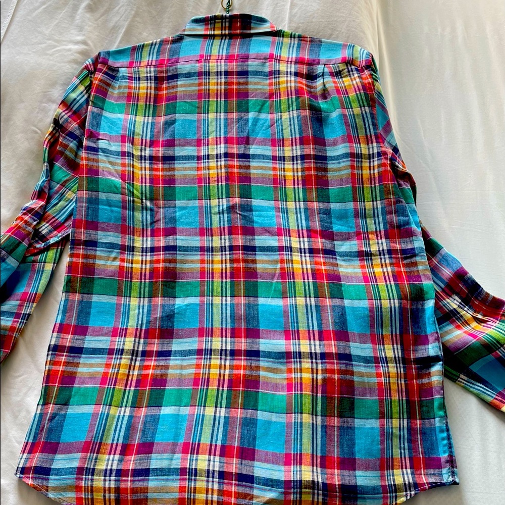 Ralph Lauren Purple Label Linen shirt excellent condition.